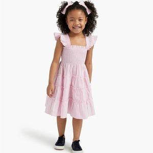 Hill House Home Ellie Nap Dress in Bubblegum Stripe